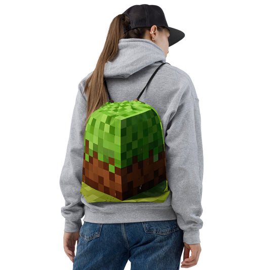 Batoh Minecraft Grass Block - PixelKing