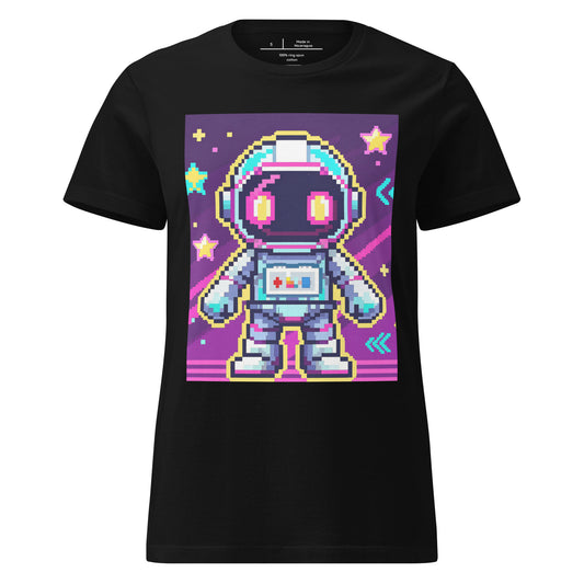 Dámské tričko Pixel Robot - PixelKing