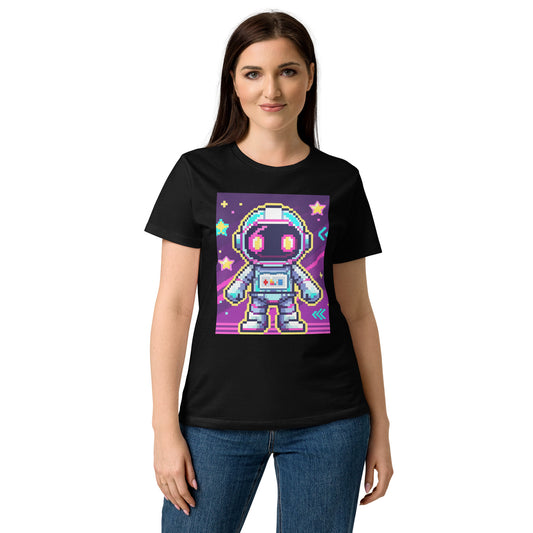 Dámské tričko Pixel Robot - PixelKing