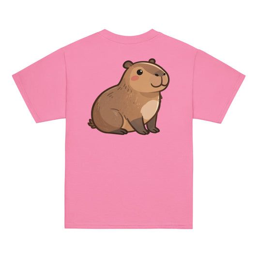 Tričko Giant Capybara | Zadní potisk - PixelKing