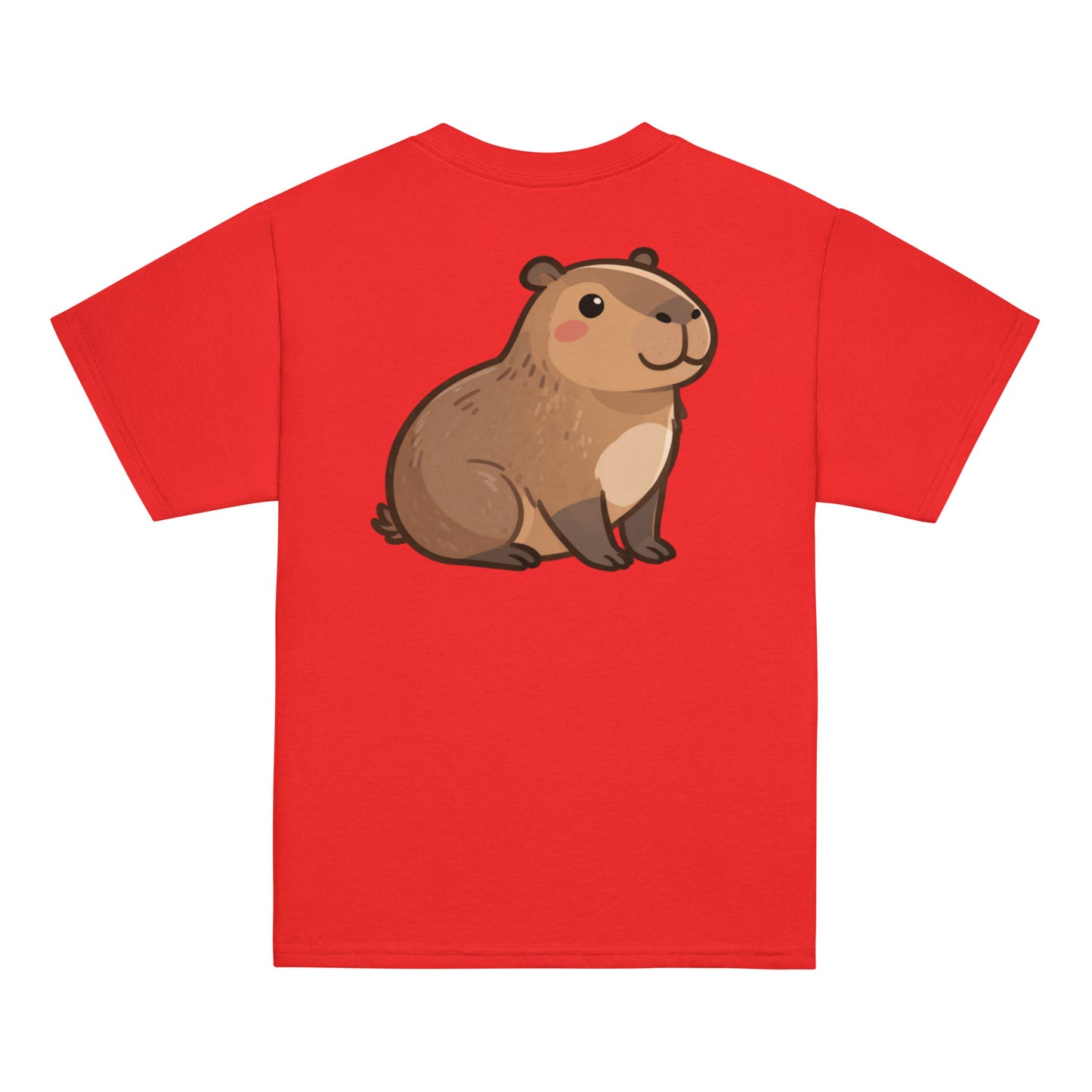 Tričko Giant Capybara | Zadní potisk - PixelKing