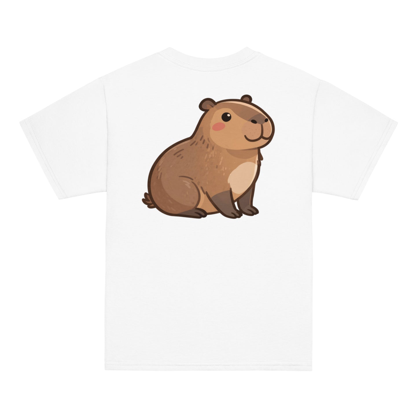 Tričko Giant Capybara | Zadní potisk - PixelKing