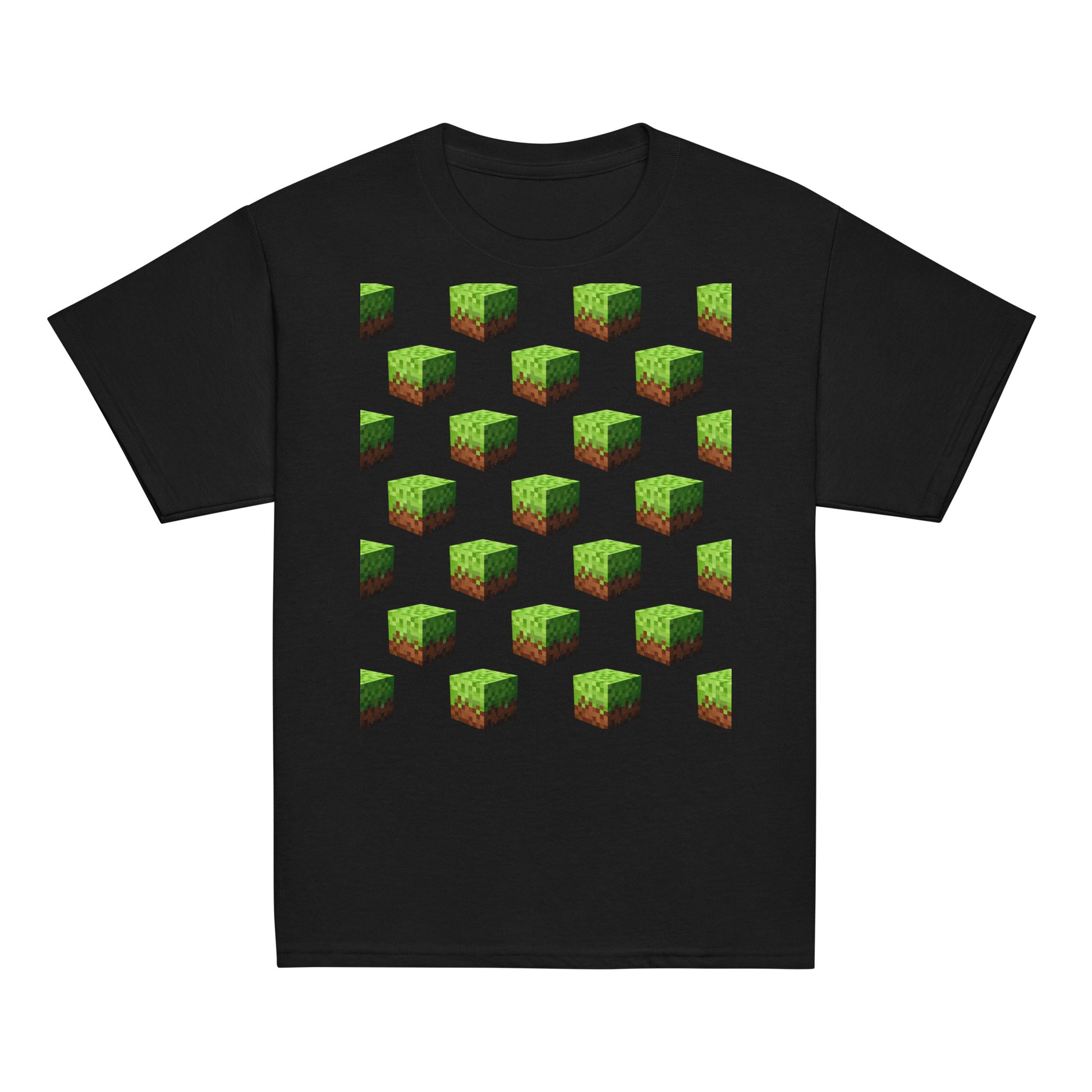 Dětské Tričko Minecraft Block - PixelKing