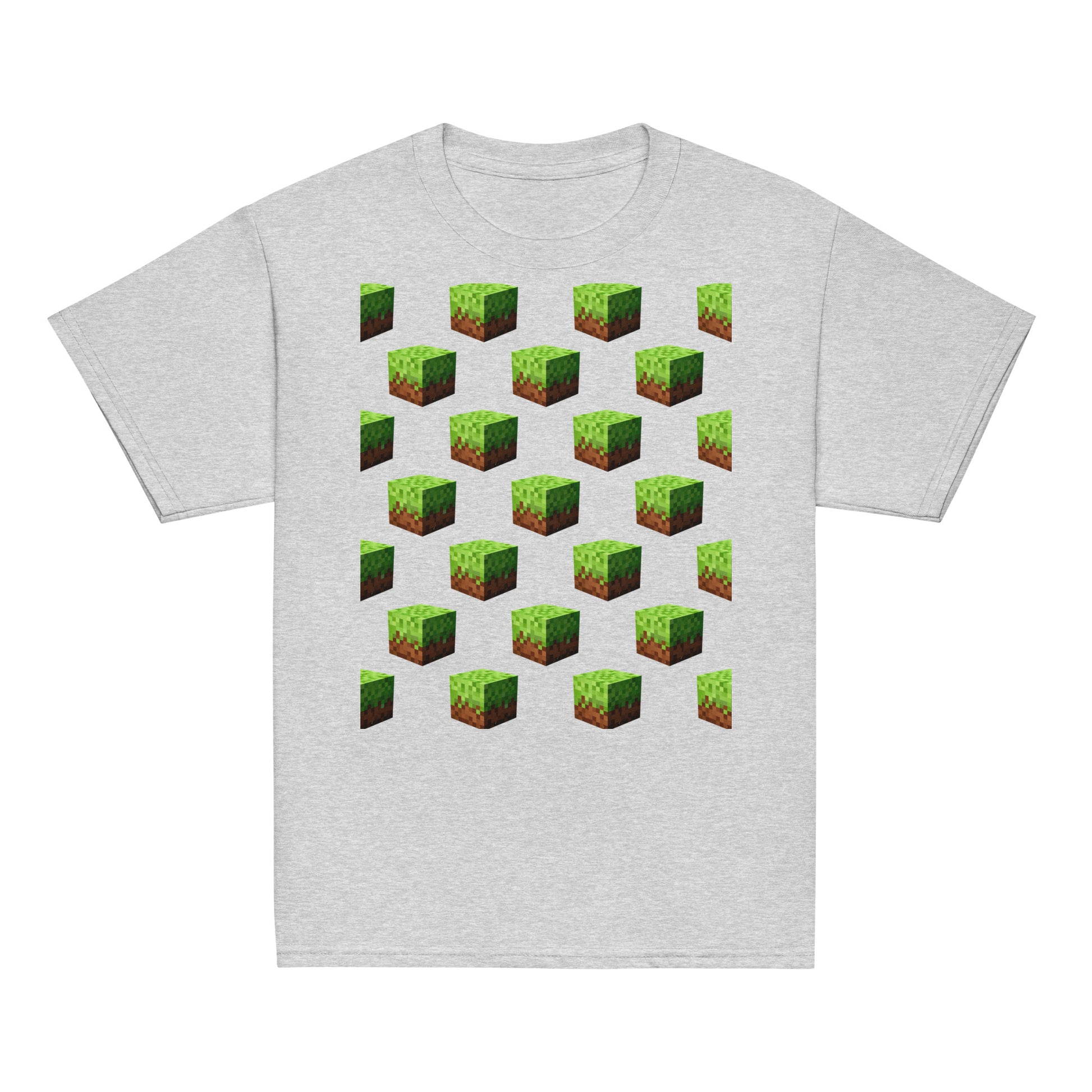 Dětské Tričko Minecraft Block - PixelKing