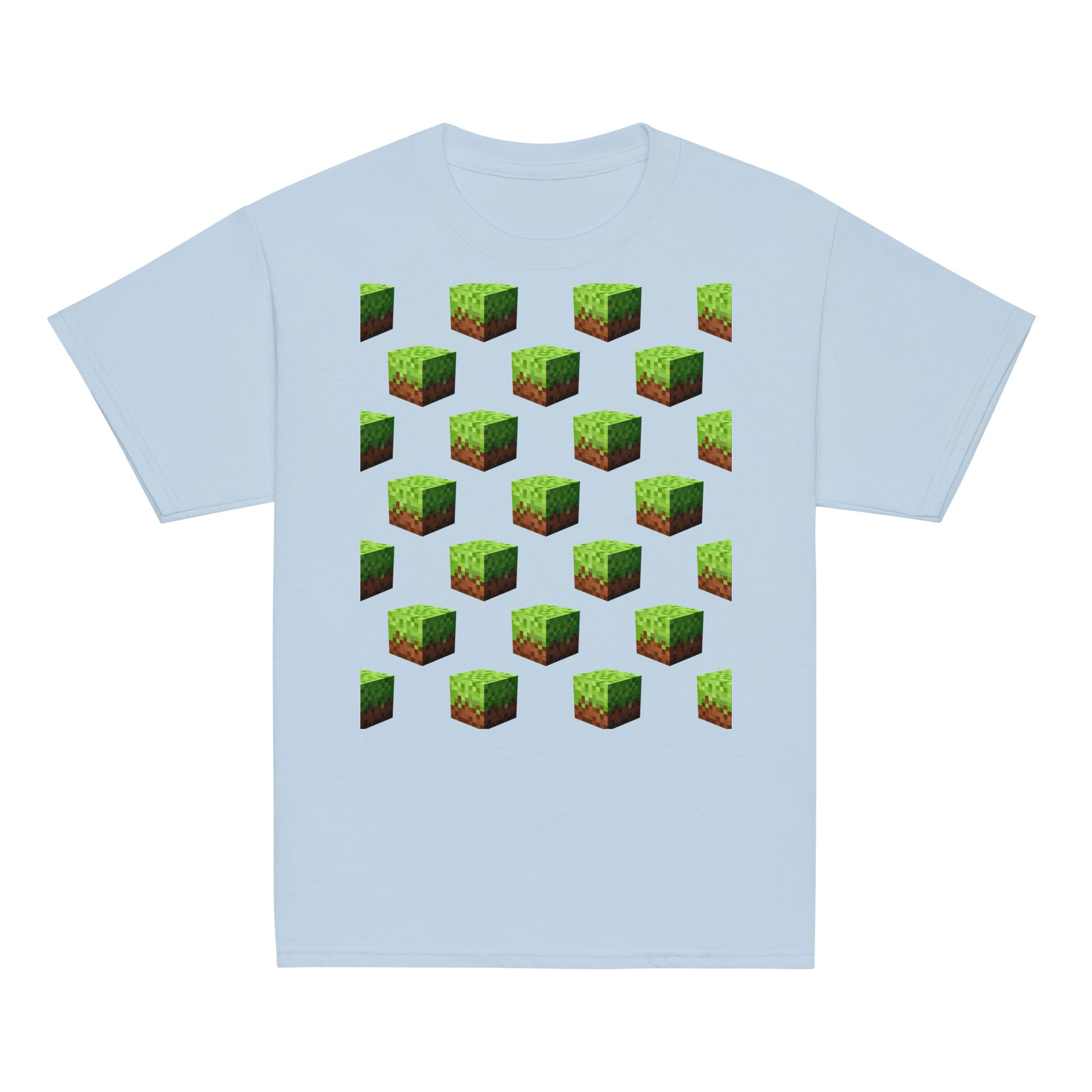 Dětské Tričko Minecraft Block - PixelKing