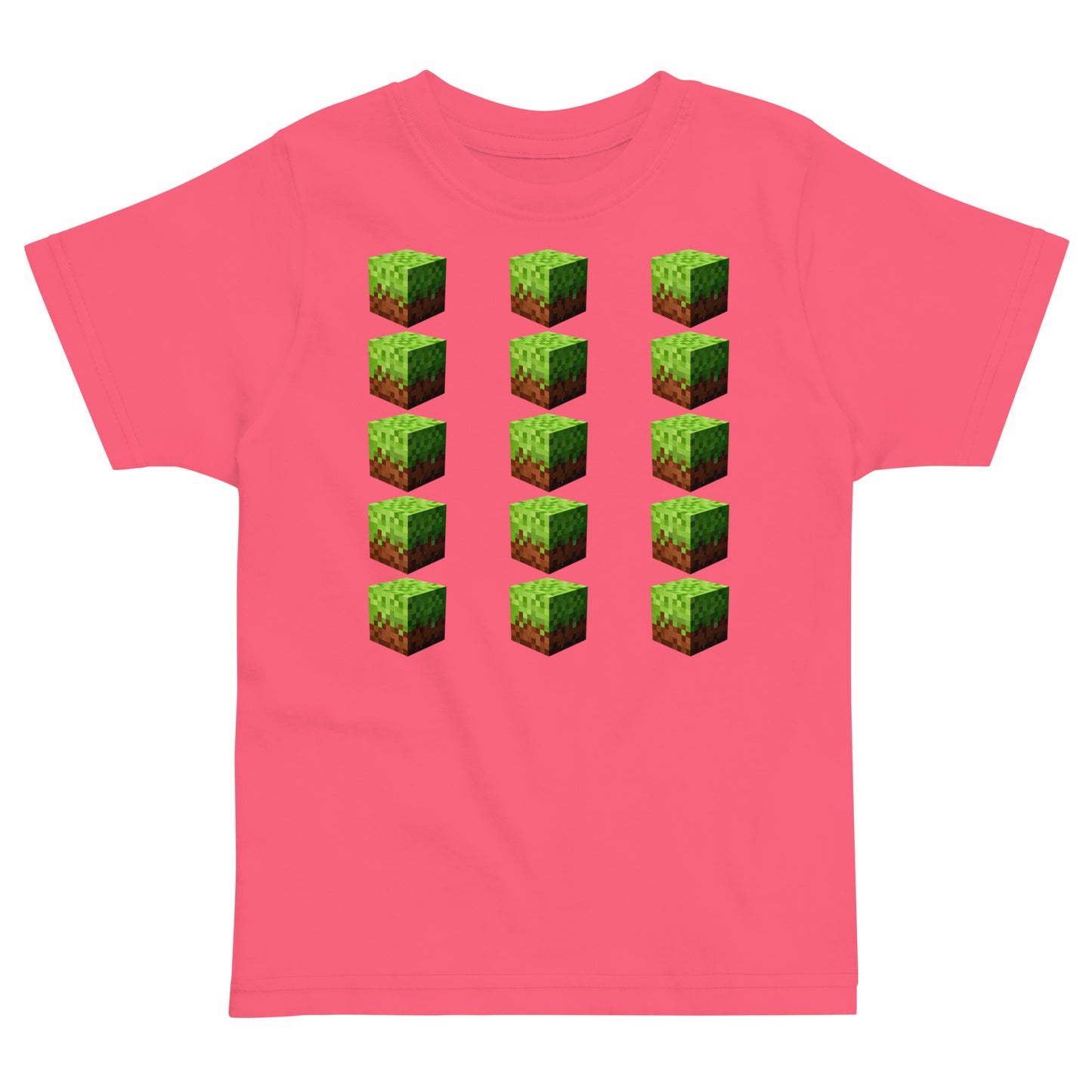 Dětské tričko Minecraft Block - PixelKing