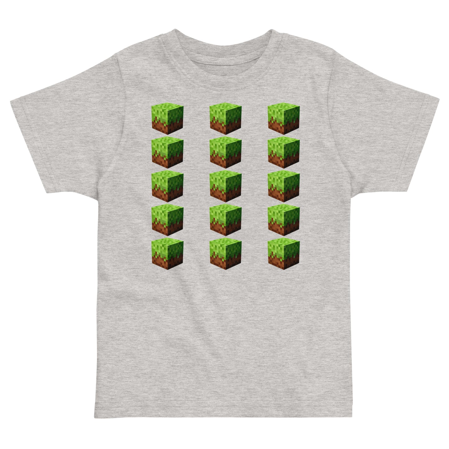 Dětské tričko Minecraft Block - PixelKing