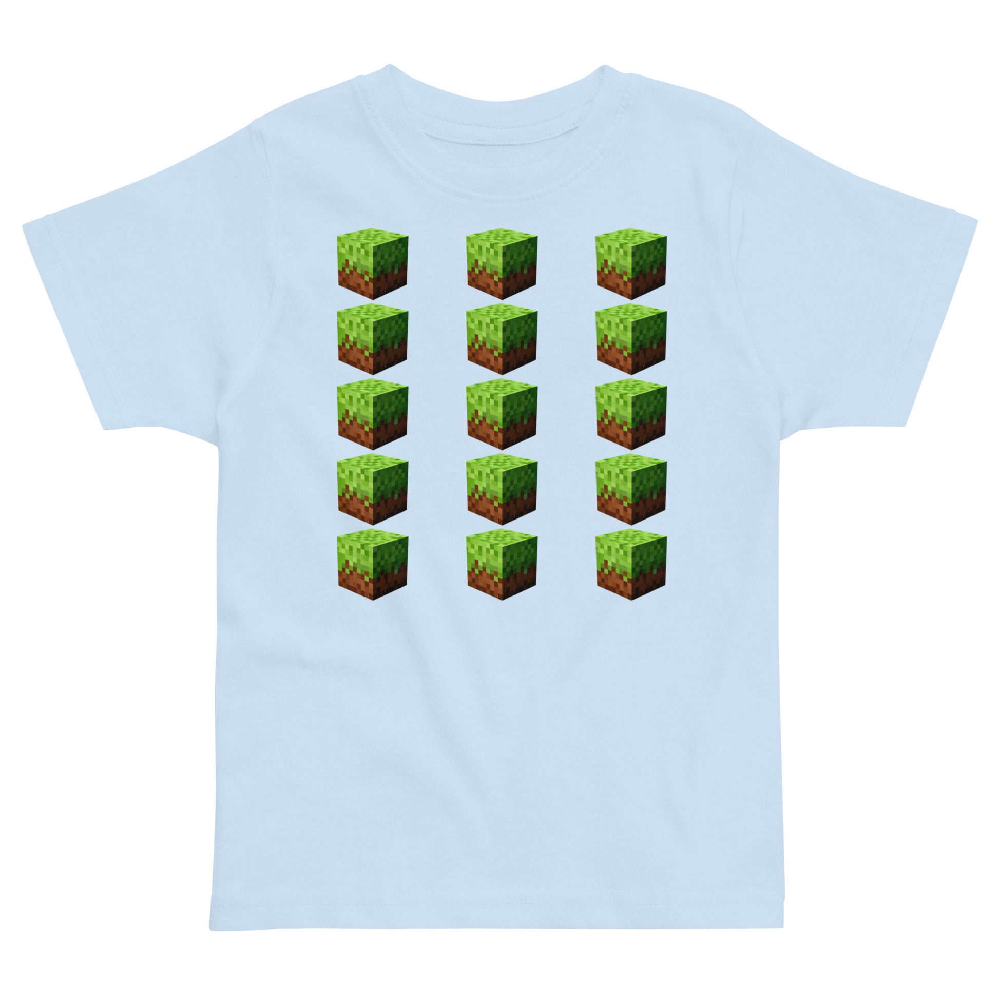 Dětské tričko Minecraft Block - PixelKing