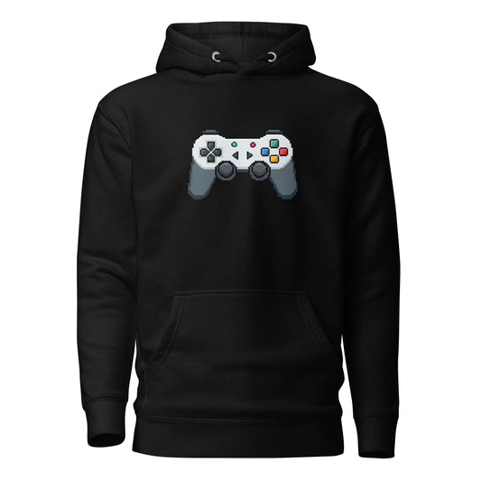 Mikina s kapucí Gamepad - PixelKing