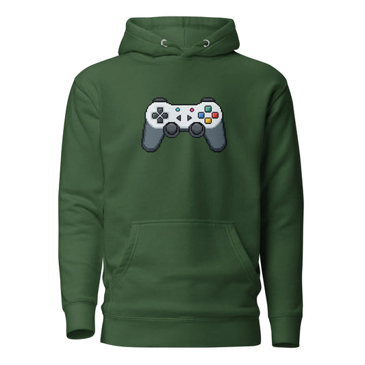 Mikina s kapucí Gamepad - PixelKing