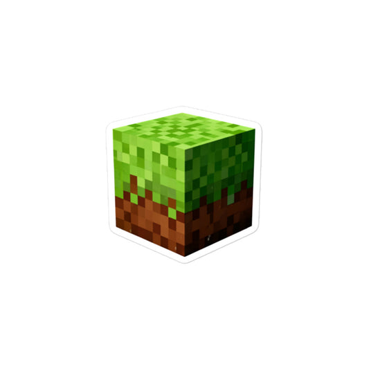 Minecraft samolepka Grass Block - PixelKing