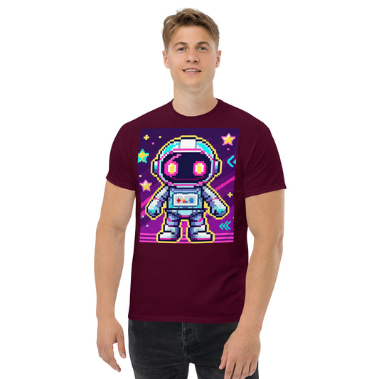 Pánské tričko Pixel Robot - PixelKing