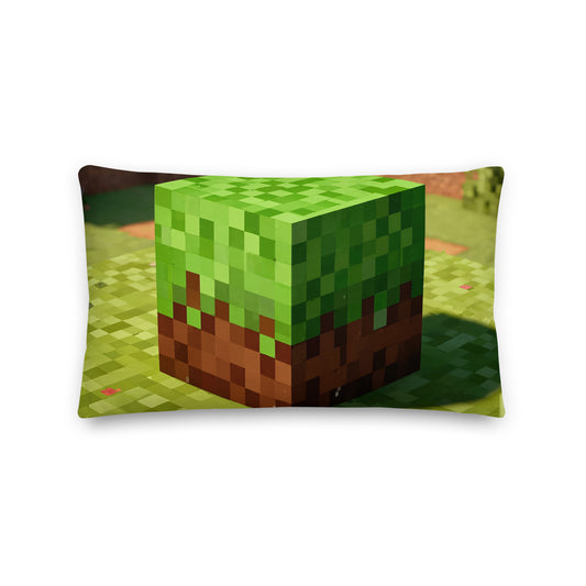 Polštář Minecraft Grass Block - PixelKing
